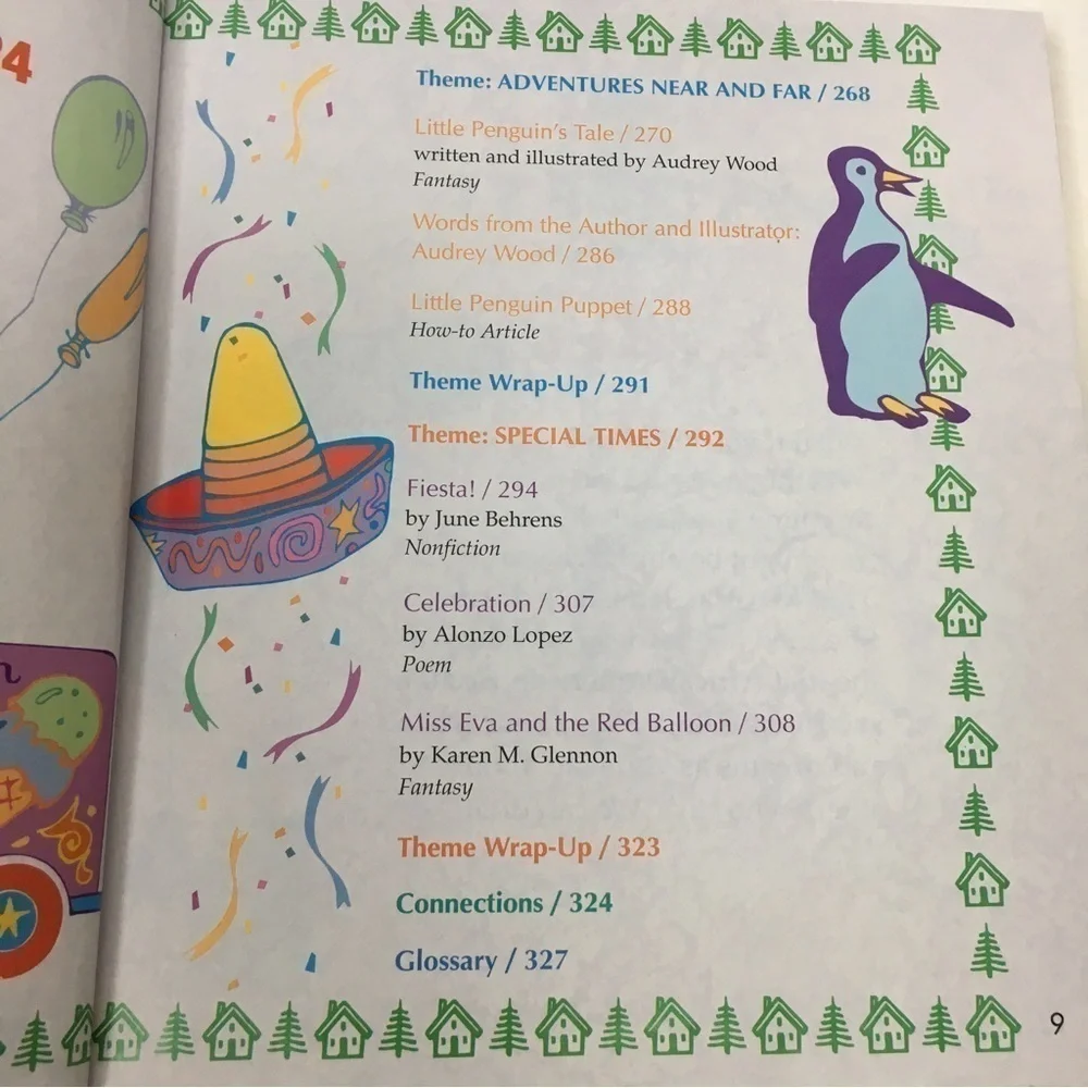 VINTAGE 1996 Book Treasury of Literature Sidewalks Sing Homeschooling Classroom